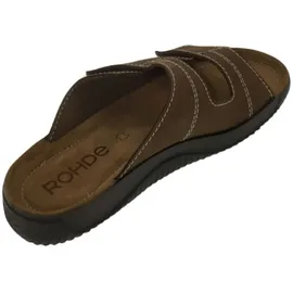 ROHDE 1987 Soltau H Schuhe Sandalen Pantoletten Leder Clogs, Größe:47 EU,