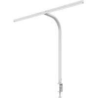 Unilux Strata LED-Schreibtischlampe weiß 12,7 W mit Tischklemme