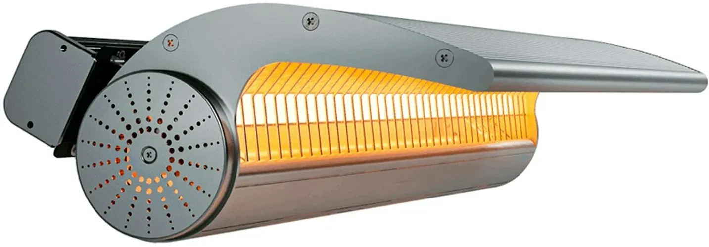 MPC ESTEPONA 2000W Reflektierende Heizung mit Fernbedienung, ausgezeichneter wandmontierter Wärmediffusor, geschützt gegen Wasserstrahlen IP65.