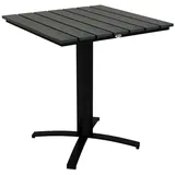 Outsunny Gartentisch 70 x 70 x 76 cm Grau