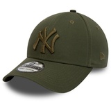 New Era New York Yankees MLB League Essential Tonal Olive 39Thirty Stretch Cap - S-M (6 3/8-7 1/4)