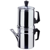 Ilsa Napoletana Kaffeemaschine, Aluminium, Silber, für 1 Tasse