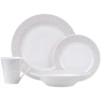 Maxwell & Williams Zenith Dinner-Set Tafelservice 16-tlg. grau