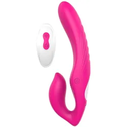 Double Penetration Stroker Masturbator mit doppelter Öffnung (Anus und Schamlippenform) Dream Toys Essentials Rosa