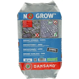 DANSAND Steinmehl No Grow' Anthrazit 20 kg