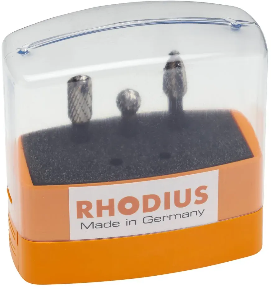 RHODIUS Hartmetall-Frässtift Set HF SET 3 | 305859