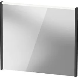 Duravit D-Code Spiegel DC7077049490000 800x700x48, Graphit Matt, mit LED Beleuchtung