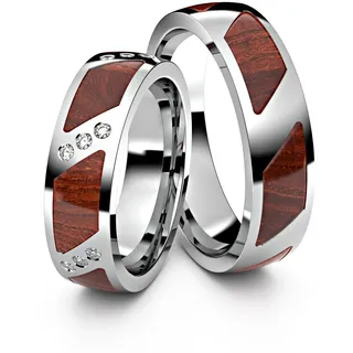 ASF Trauringe Partnerringe W005 Holz - 2556