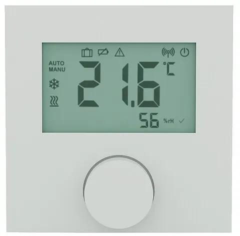 Möhlenhoff Alpha Smartware Raumbediengerät Display, weiß neutral - RDS 61011-N7