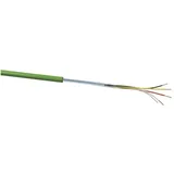 VOKA Kabelwerk 10289750 Busleitung J-Y(ST)Y 2 x 2 x 0.8 mm2 Grün 100 m