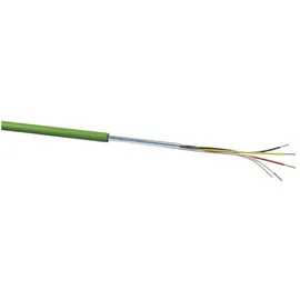VOKA Kabelwerk 10289750 Busleitung J-Y(ST)Y 2 x 2 x 0.8 mm2 Grün 100 m