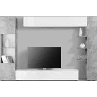 INOSIGN Wohnwand »Sorano« Set, 4 Stk. tlg., weiß