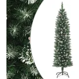 vidaXL Künstlicher Weihnachtsbaum Schlank Grün 120 cm
