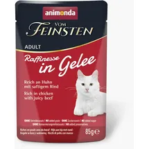 Animonda Vom Feinsten Adult Raffinesse in Gelee Huhn & Rind 24 x 85 g