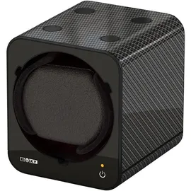 Boxy Uhrenbeweger Fancy Brick für alle Automatikuhren Größe 11,2 cm x 13 cm x 9,8 cm Schwarz