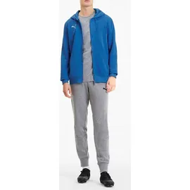 Puma teamGOAL 23 Casuals Kapuzenjacke electric blue lemonade S