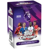 the topps company Topps 2026 TCG Chrome Premier League Fußball-Sammelbox
