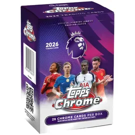 the topps company Topps 2026 TCG Chrome Premier League Fußball-Sammelbox