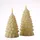 MARELIDA LED Kerze Tannenbaum H: 18 cm creme