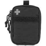 Tasmanian Tiger TT Tac Pouch Medic kompakte, Molle-kompatible Erste Hilfe IFAK Tasche mit Patch-Fläche 16 x 12 x 4 cm (Schwarz)