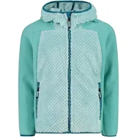 CMP Kid G Jacket Fix Hood acqua (E309) 104
