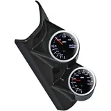 JOM Car Parts & Car Parts GmbH Instrumenten Träger A-Säule runde Auflage zweifach Schwarz