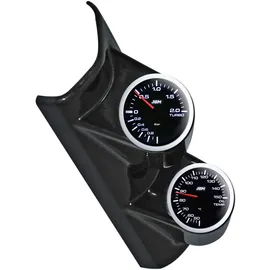 JOM Car Parts & Car Parts GmbH Instrumenten Träger A-Säule runde Auflage zweifach Schwarz