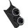 JOM Car Parts & Car Parts GmbH Instrumenten Träger A-Säule runde Auflage zweifach Schwarz
