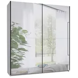 Z2 Drehtürenschrank Noemi 215 x 210 x 60 cm Weiß