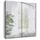 Z2 Drehtürenschrank Noemi 215 x 210 x 60 cm Weiß