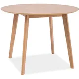 Esstisch Küchentisch Esszimmertisch 90x90x75cm Eiche MDF 86321933