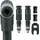 Schwalbe ClikValve Umrüst-Set SV mit Pumpenkopf - schwarz