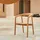 Tikamoon Francia Gartenstuhl 57 x 57 x 83 cm beige