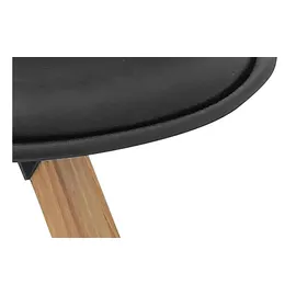byLIVING Esszimmerstuhl Kira Kunstleder schwarz 2er Set
