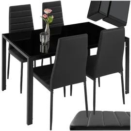 Tectake Berlin 5-tlg. schwarz