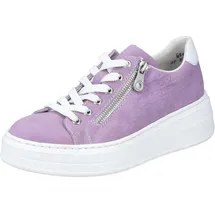 Rieker Schnürer Damen Lila/Weiß 39