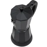 ZENGRICE Espressokocher,Aluminium Elektrische Kaffeemaschine,Mokkakanne Kanne,300ml Kanne,PP Anti-Verbrühungs-Griff,V-förmiger Ausguss,Mokka Espresso,Moka-Kanne für Hausgebrauch,Büros,Cafés