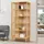 [en.casa] Trundholm Standregal 80 x 45 x 185 cm Beige