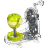 LURCH Apfelschäler mit Handkurbel grau