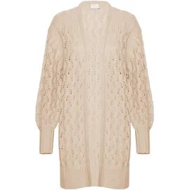 Kaffe Strickjacke KAlena Beige L