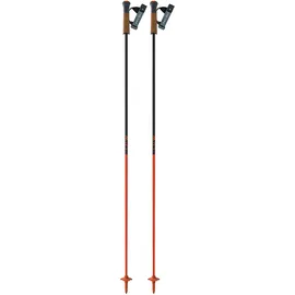 One Way GT 13 Carbon MAG Skistöcke panther black/flame - 125cm