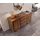 DeLife Sideboard Live-Edge 147 cm Akazie Braun 3 Schübe 2 Türen