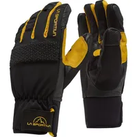 La Sportiva Supercouloir Insulated Gloves Schwarz/Gelb M