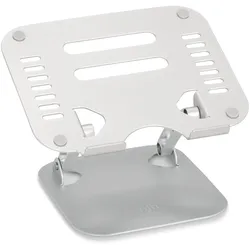 hjh OFFICE Laptopunterlage LAPTOP STAND Aluminium