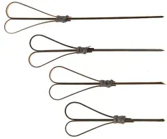 NATURESTAR Herz Fingerfood Spieße 38942 , 1 Packung = 100 Stück, 9 cm, schwarz