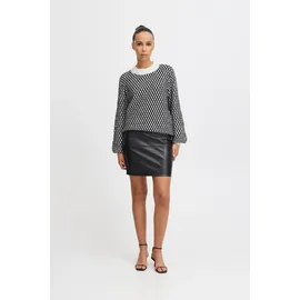 ICHI Rock Damen Schwarz 40