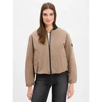 Amber & June Winterjacke mit Kragen in Braun 40