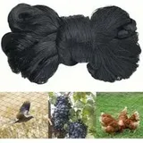 -15 M X 15 M Schwarzes Vogelschutznetz, Robustes Vogelschutznetz, Volieren-/hühnerstallnetz, Vogelschutznetz, Schutznetz Für Gemüse- Und Obstgärten