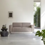 Tikamoon 2,5-Sitzer-Sofa Lars mit taupegrauem Stoffbezug
