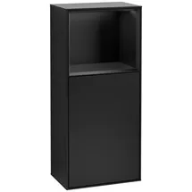 Villeroy & Boch Finion F500PDPD Seitenschrank 41,8 x 93,6 cm Schwarz Massivholz